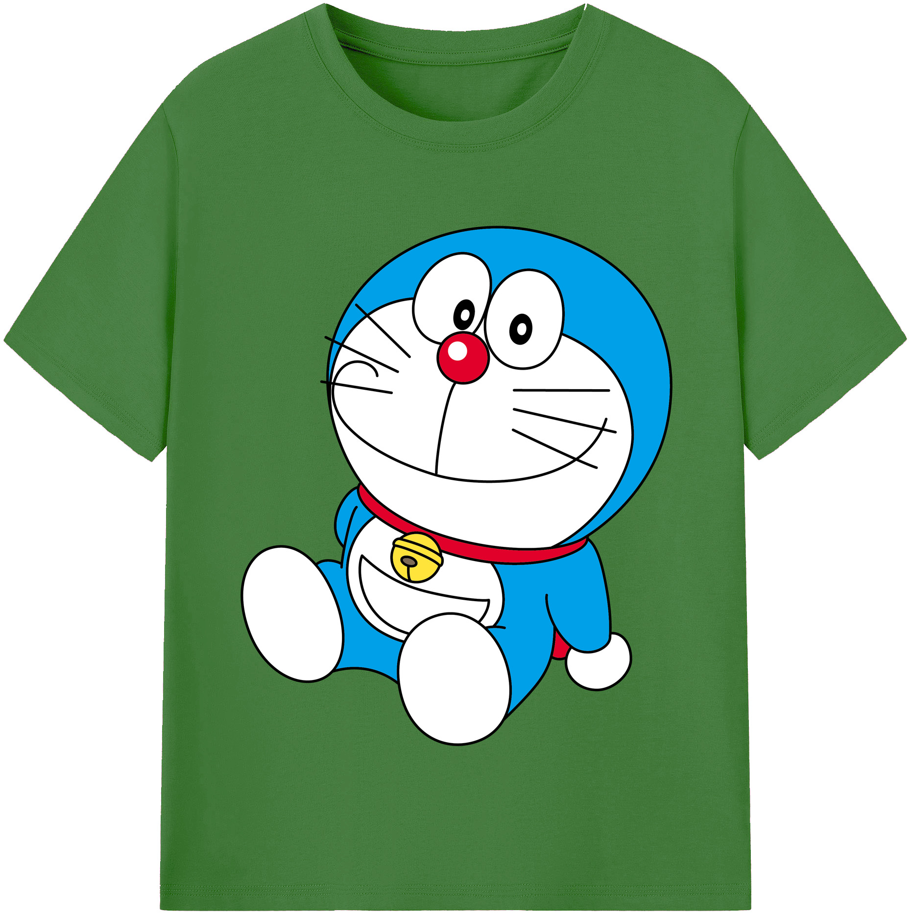 （画像用） ドラえもん Doraemon レディースカジュアルプリントTシャツ（綿100％）